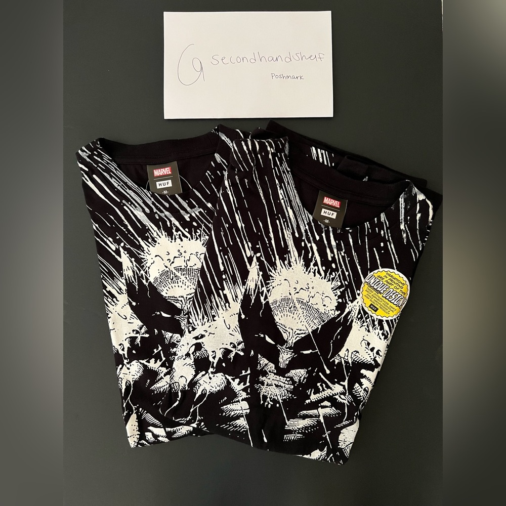 HUF x Marvel Wolverine Rain Black T-Shirt❗️